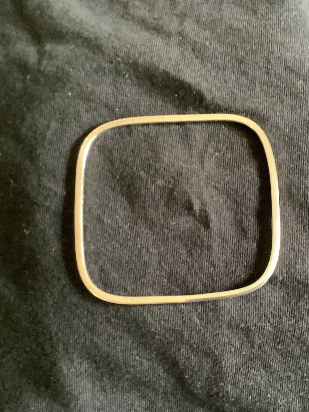 Sterling Silver Square Bangle Bracelet